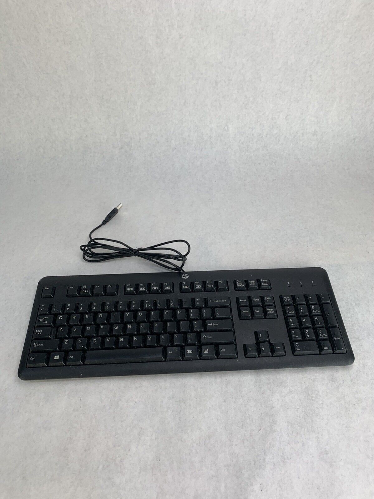 Lot of 3 HP KB57211 Wired Keyboard