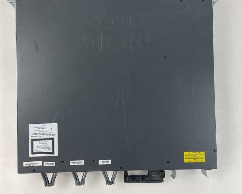 Cisco WS-C3650-48PS-S  V03 48 Port Tested Reset 1X PSU