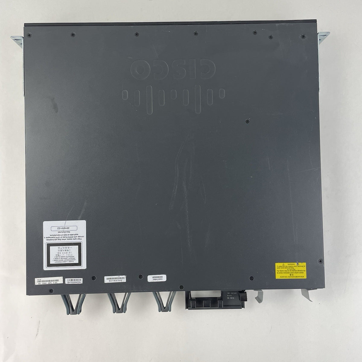 Cisco WS-C3650-48PS-S  V03 48 Port Tested Reset 1X PSU7