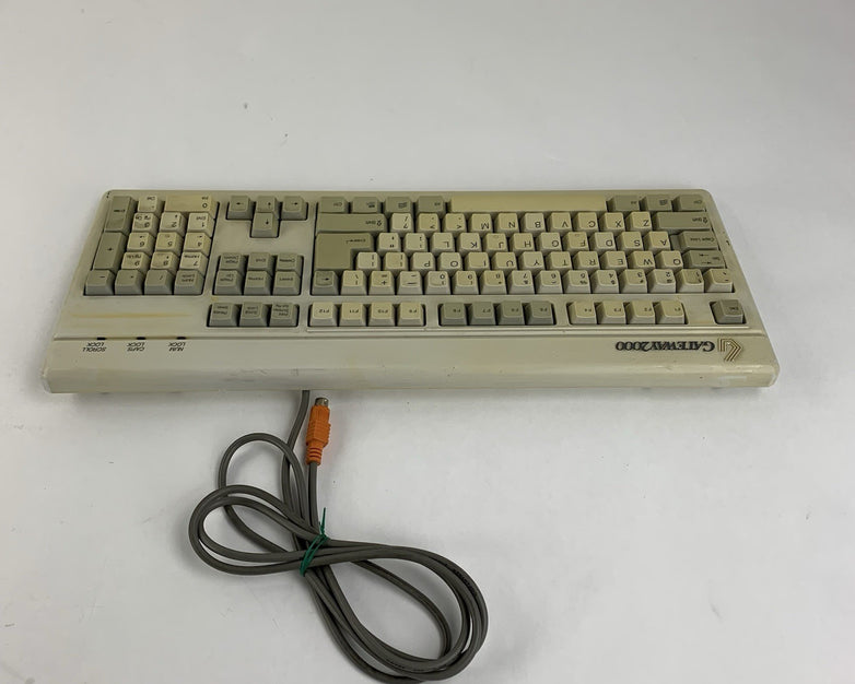 Vintage Gateway2000 CPU Keyboard 219600X-XX-XXX - Untested