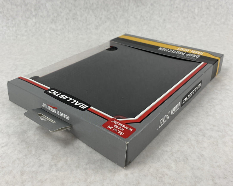 Ballistic SA0660-M355 Tough Jacket Case for Apple iPad 2nd 3rd 4th Gen Black/Red