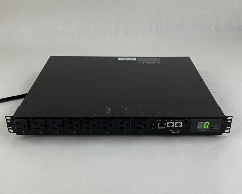 Tripp Lite PDUMH15ATNET 1U Rack-Mount PDU Power Tested Factory Reset