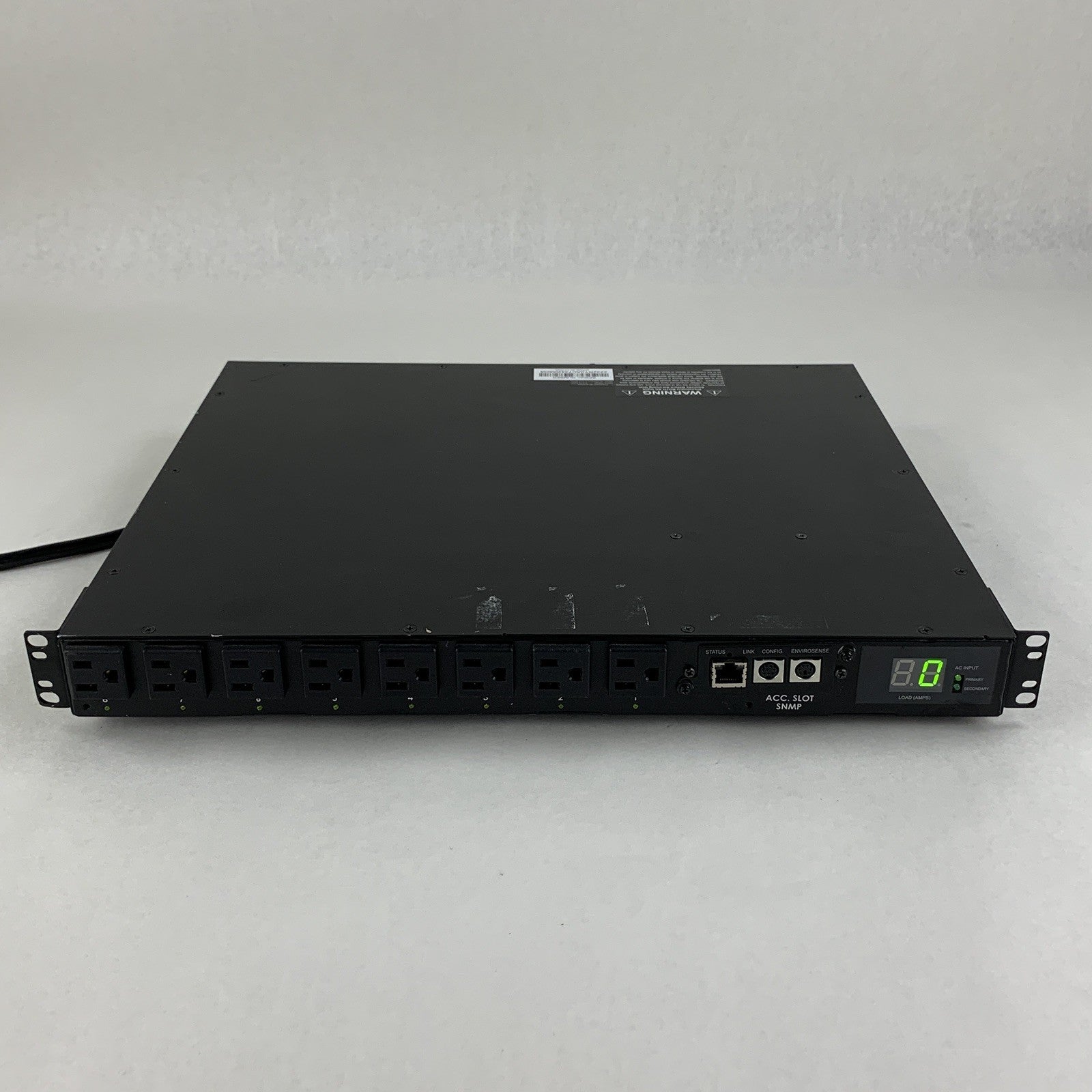 Tripp Lite PDUMH15ATNET 1U Rack-Mount PDU Power Tested Factory Reset