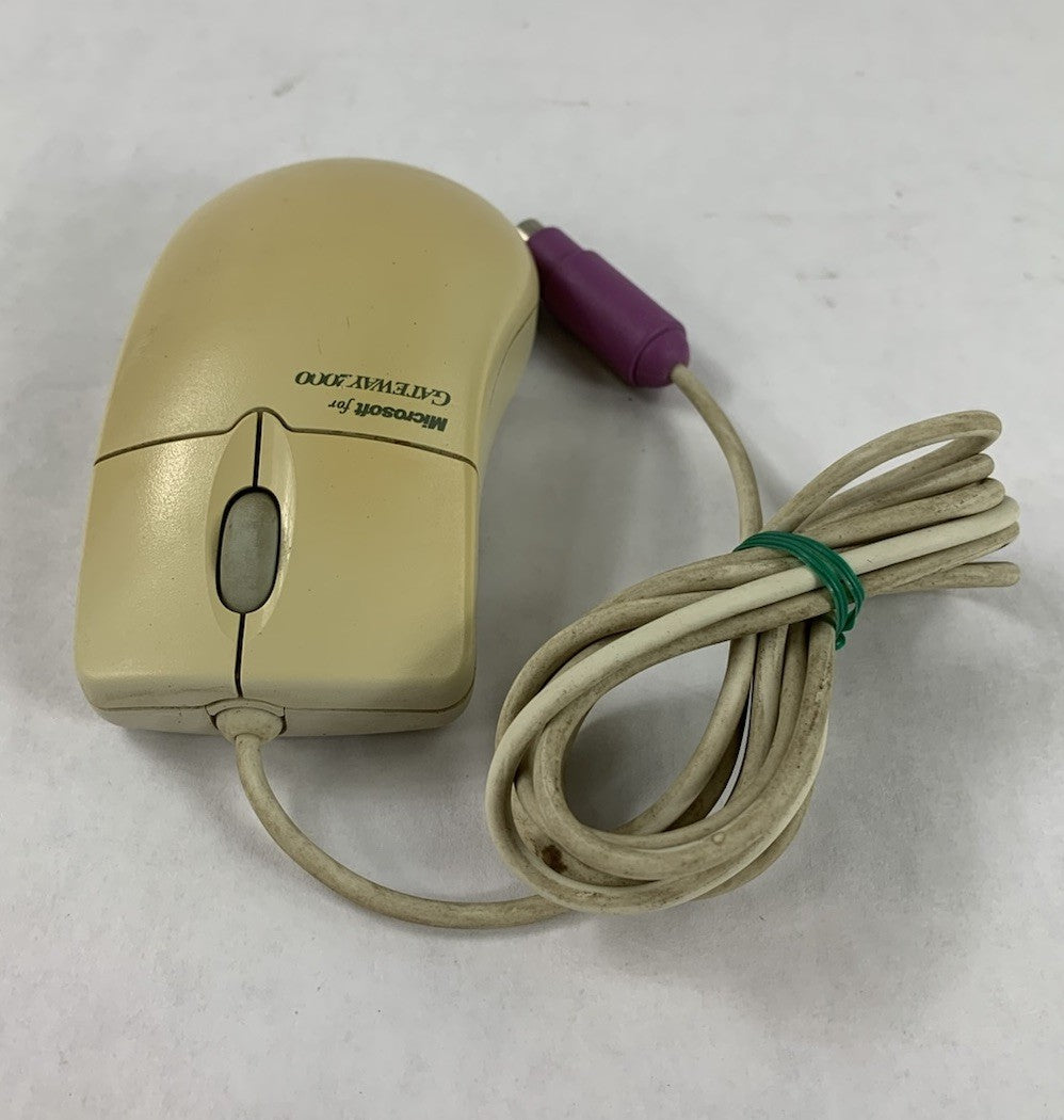 Microsoft Gateway IntelliMouse 97599 1.1A PS/2-Wired Ball Mouse (Lot of 2)3