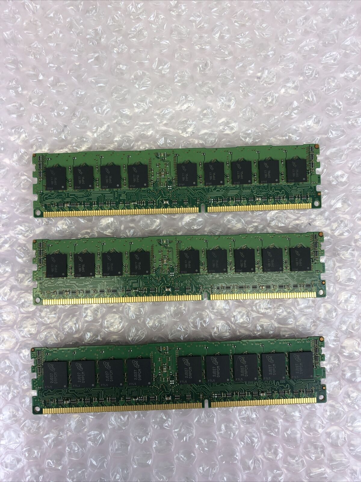 8GB Micron MT18JSF1G72PZ HP PC3-12800R-11-13-C2 1RX4 Ram Total 24 GB (Lot of 3)