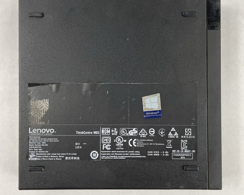 Lenovo ThinkCentre M83 Micro i5-4570T 2.90 GHz 8 GB RAM No SSD/OS/AC