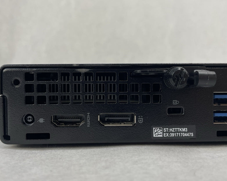 Dell Optiplex 3080 Micro i3-10100T 3.00 GHz 8 GB RAM W/AC No SSD/OS