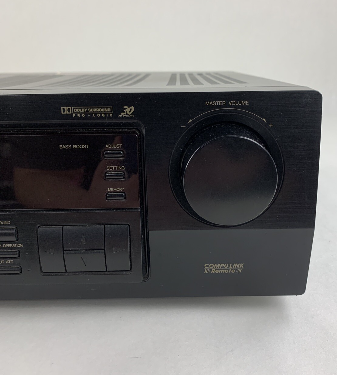 JVC  RX-558V Audio Receiver Black Tested Vintage No Remote