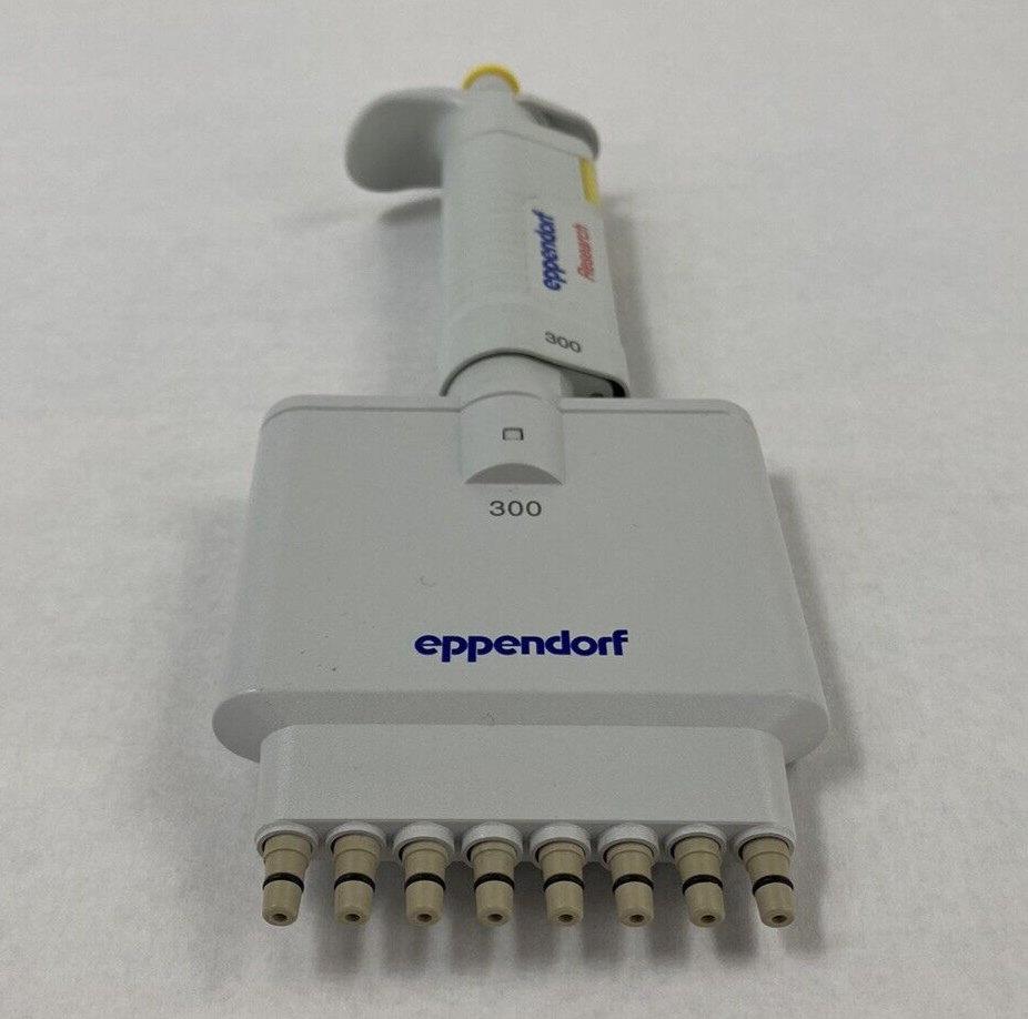 Eppendorf Research 300 30-300 uL 8-Channel Multichannel Manual Pipette