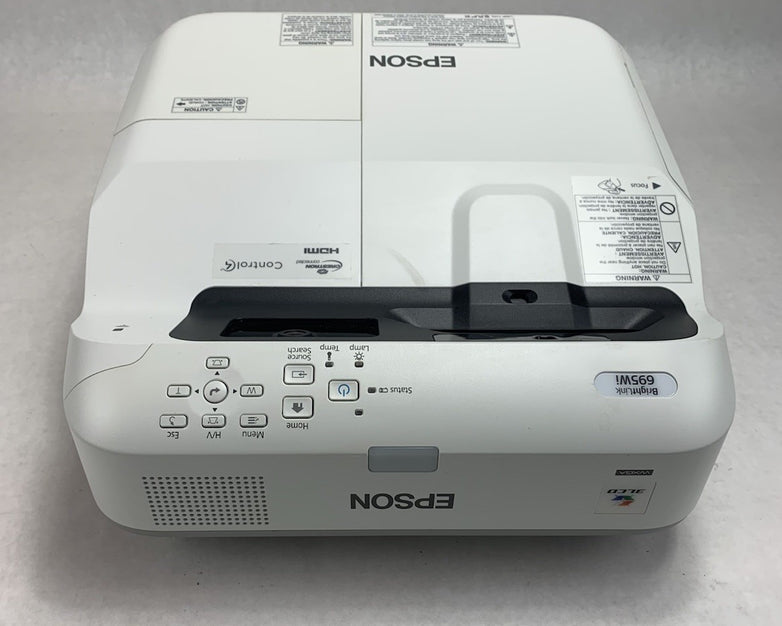 Epson PowerLite 695Wi H740A LCD Lamp Projector 1881 Lamp Hours - No Remote