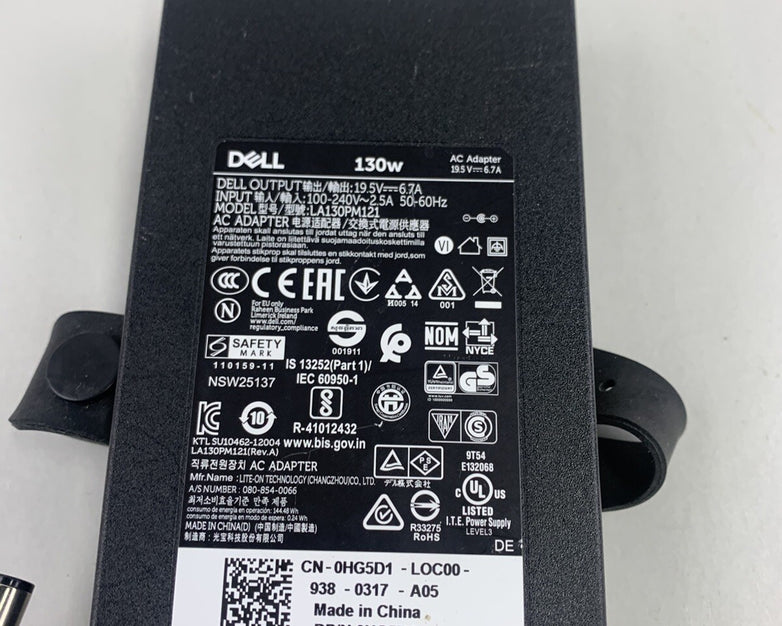 Lot of 3 Dell LA130PM121 AC Adapter 19.5V 130W