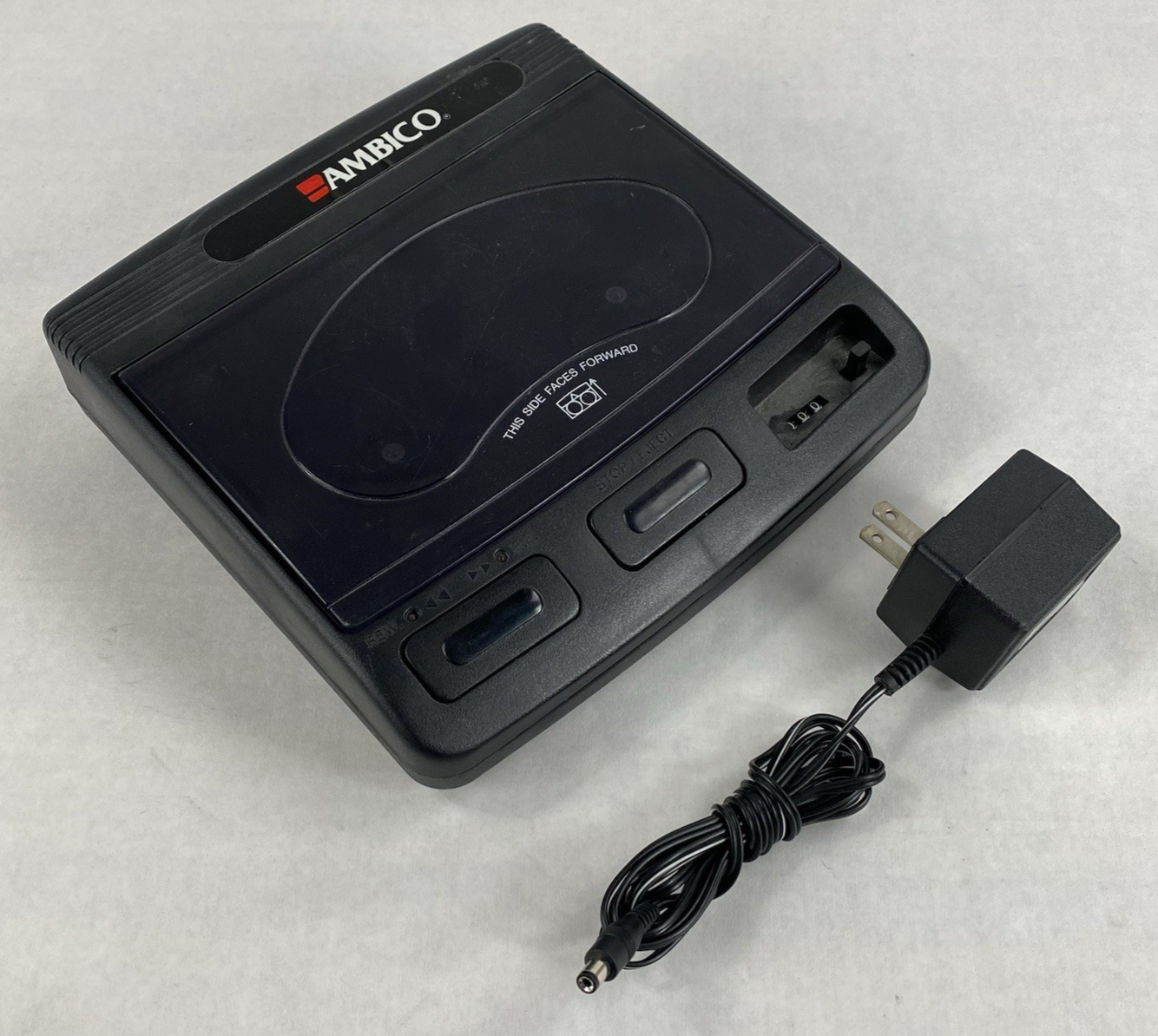 Ambico VHS 2 Way Tape Winder with AC Adapter Power Tested