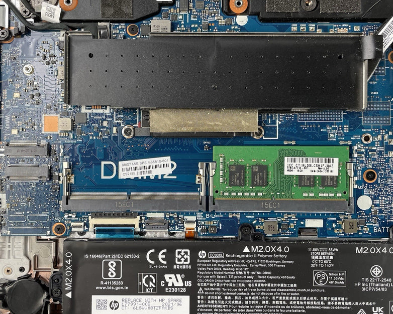 HP EliteBook 850 G8 15.6" i7-1185G7 3.00 GHz 16 GB RAM No SSD/OS/AC
