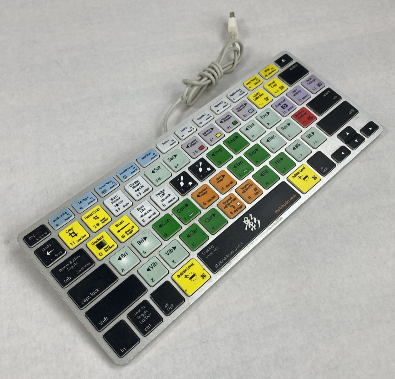 Apple A1242 Motibodoboard V2.00LR Adobe Lightroom keyboard