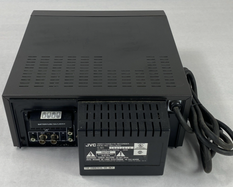 JVC SR-L901U Video Cassette Time Lapse Recorder with Key - Parts or Repair