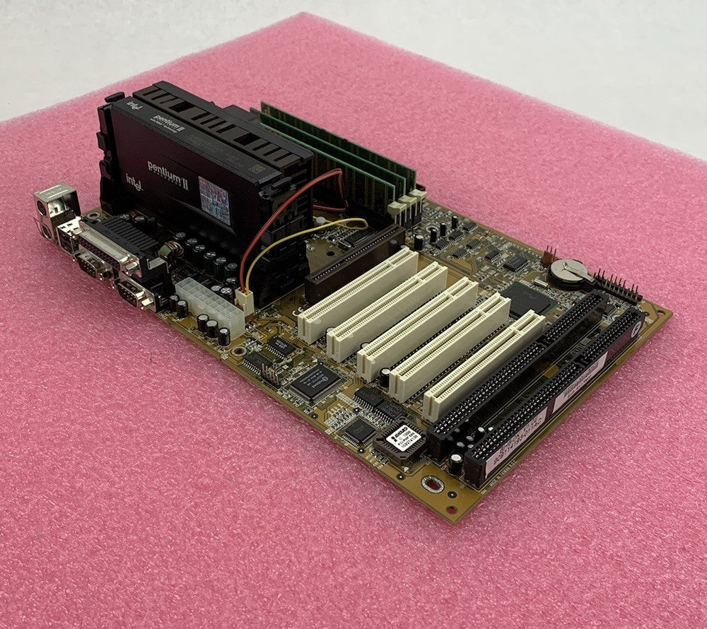 Abit i440BX Motherboard Pentium II 233MHz 128MB RAM No Shield