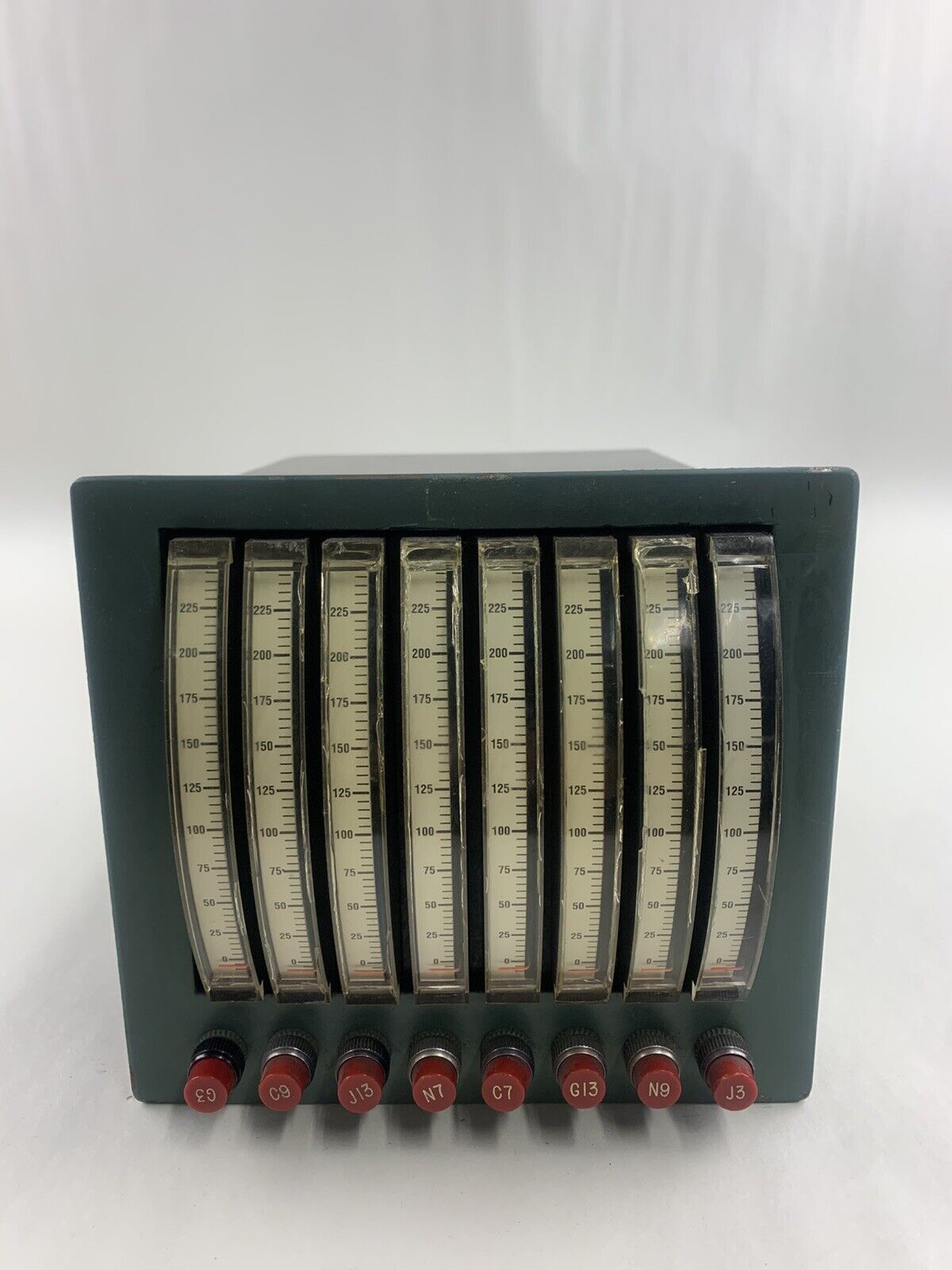 EIL Instrument Division P9-3B Channel Analog Meter