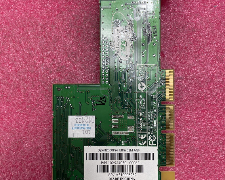 ATI Rage Xpert2000Pro Ultra 32M AGP Graphics Card