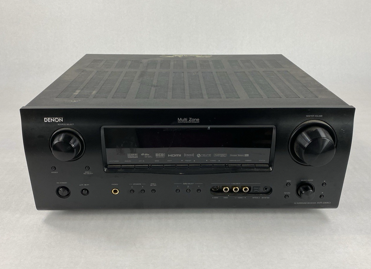 Denon AVR-2308CI AV Surround Receiver Parts or Repair