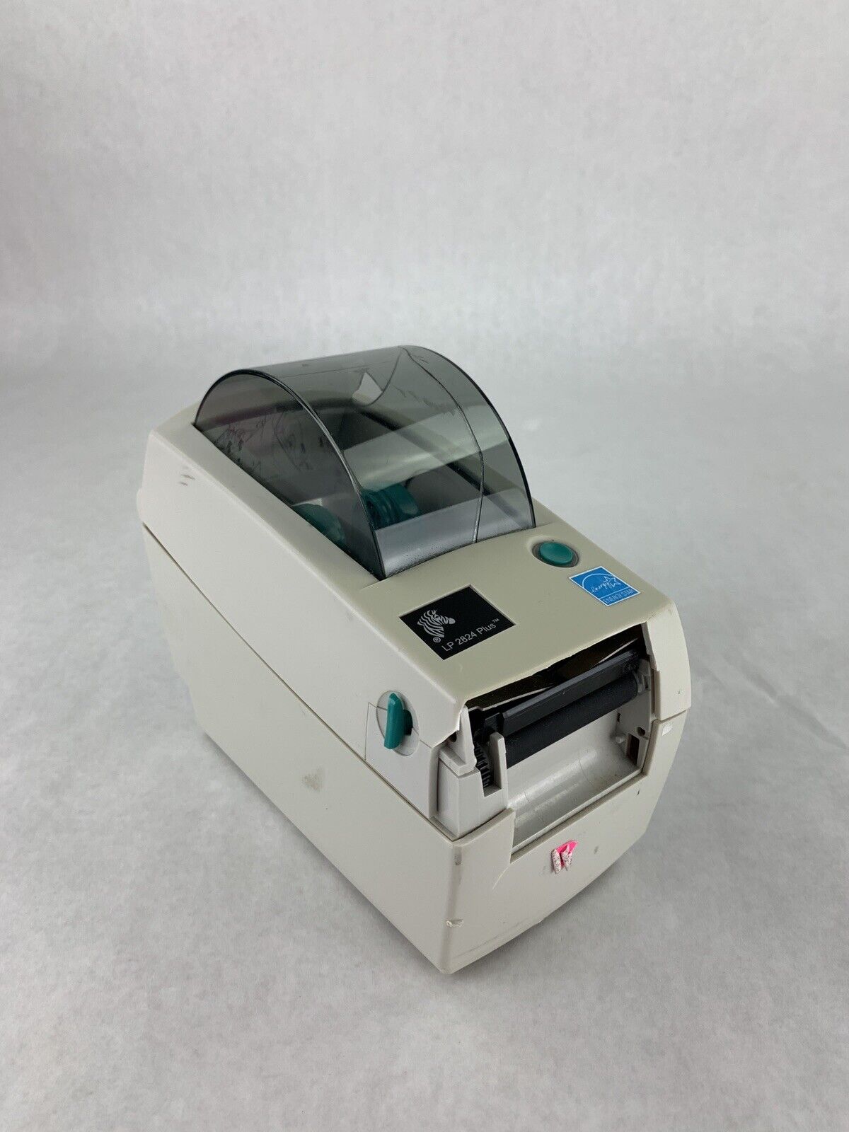 Zebra LP2824 Plus Thermal Printer No Power Supply For Parts and Repair