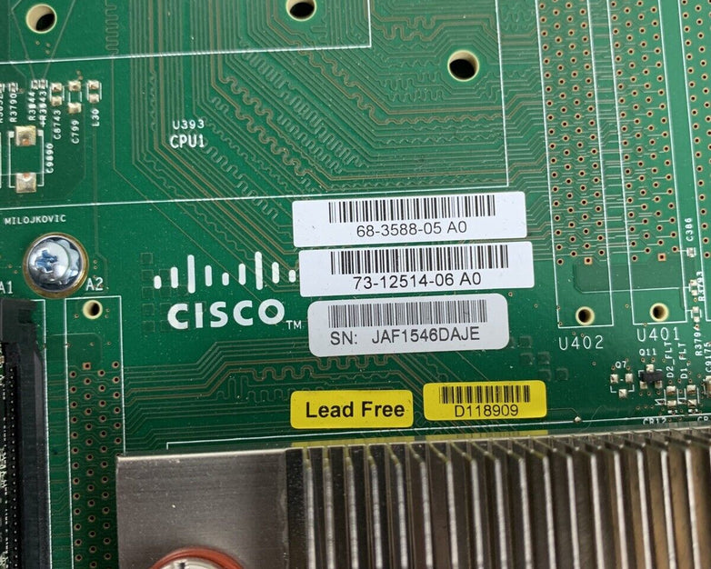 Cisco ASA 5585 8-Port Firewall Security Appliance 2x 5580-X SSP-10 Card No OS
