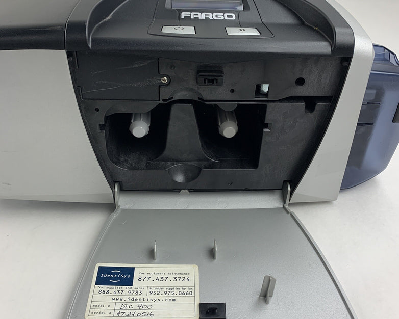 Fargo DTC400 FD Direct to card 400 Printer Parts and Repair Jams W/ Power Supply