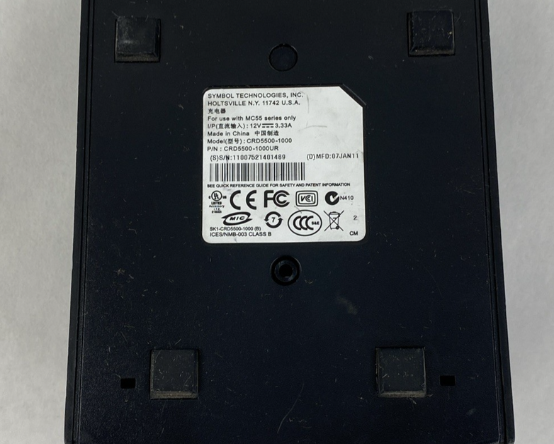Symbol CRD5500-1000 Charging Cradle No AC Adapter Untested (Lot of 3)