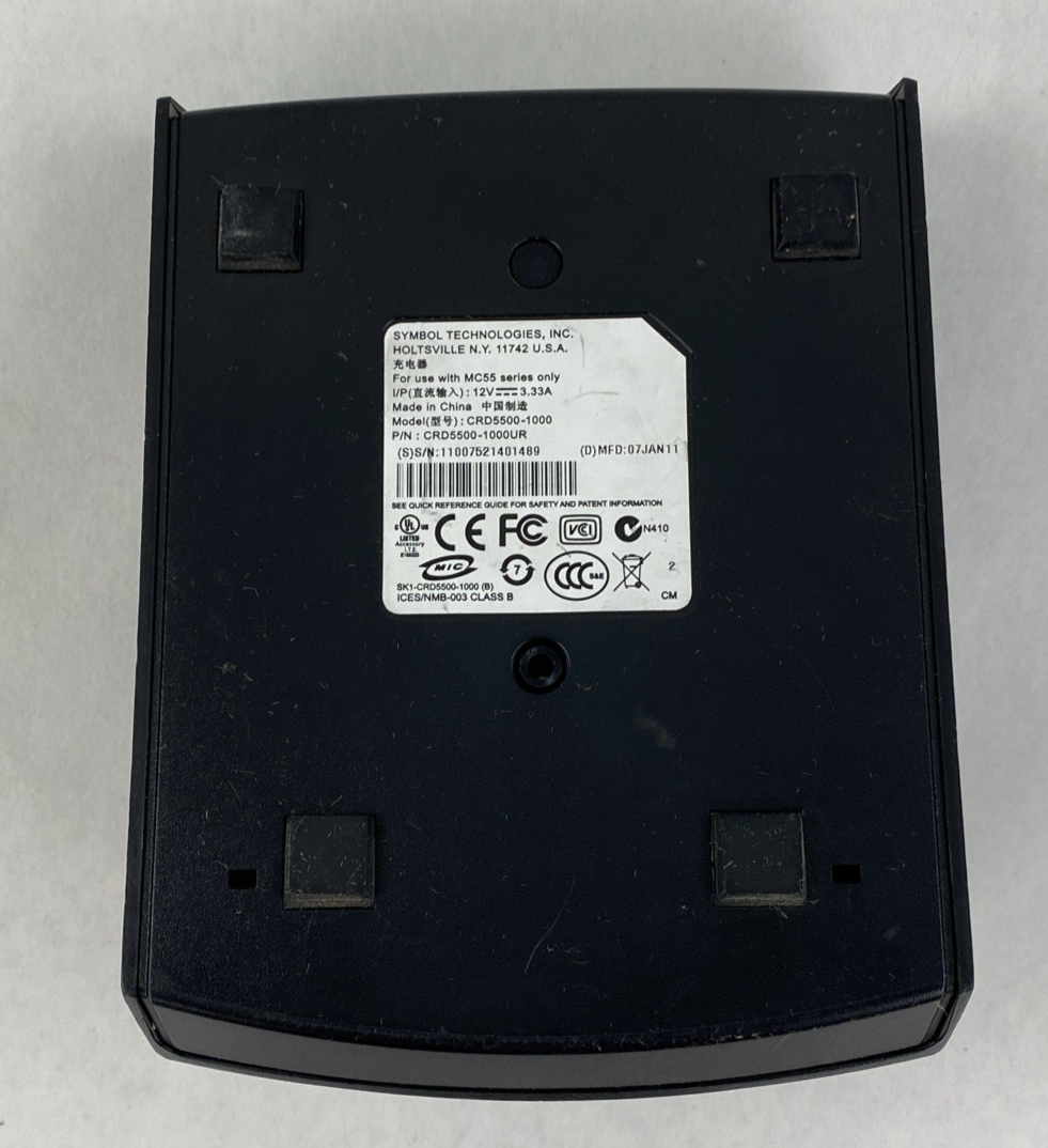 Symbol CRD5500-1000 Charging Cradle No AC Adapter Untested (Lot of 3)