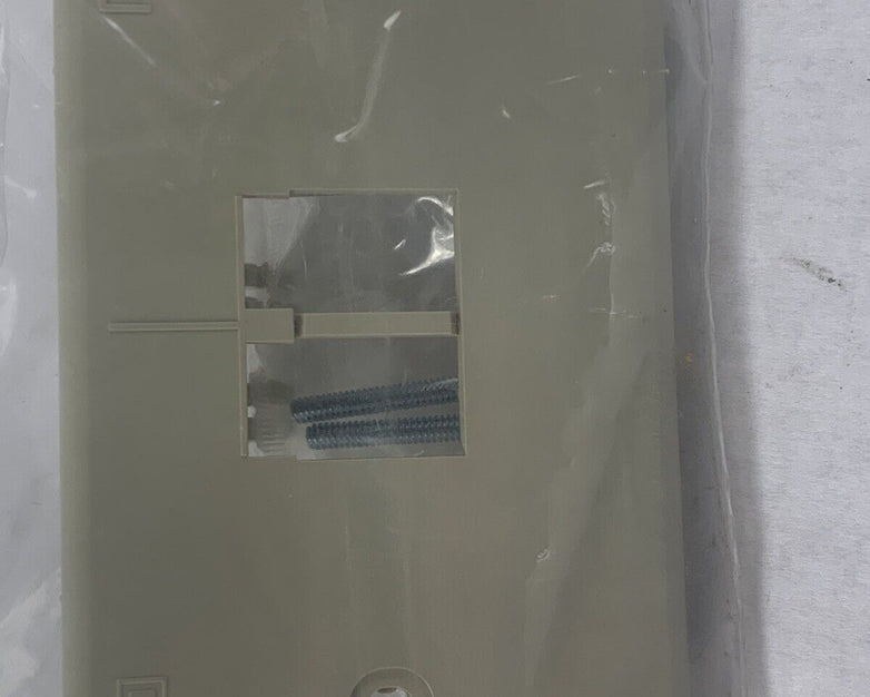 Panduit MFPD2EI MINI-COM Faceplate 1-Gang, 2-Module 2 Port Ivory