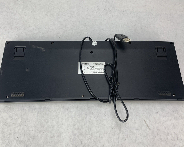Dallmeier 12775 USB Wired Keyboard Keysonic EAR888-62976468