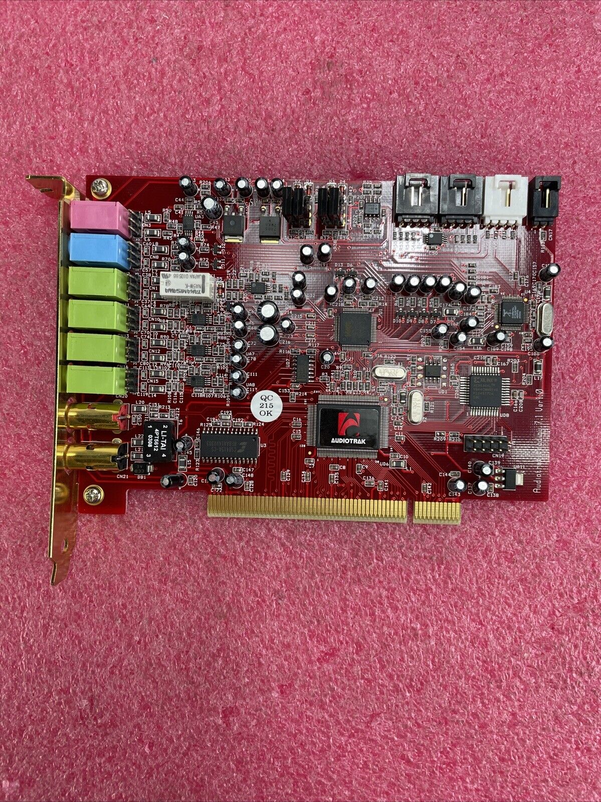 Audiotrak-Prodigy 7.1 Ver 1 PCI Audio Card