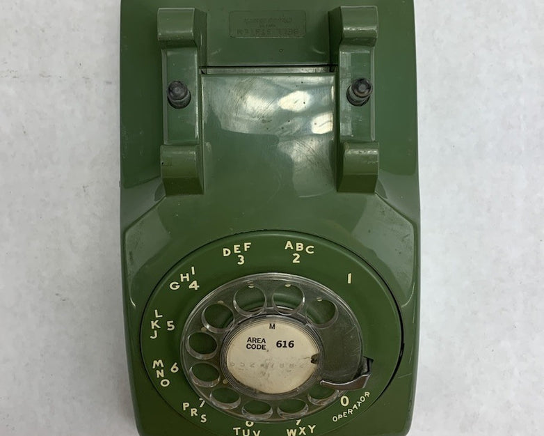 Western Electric 500 Vintage Rotary Telephone Green