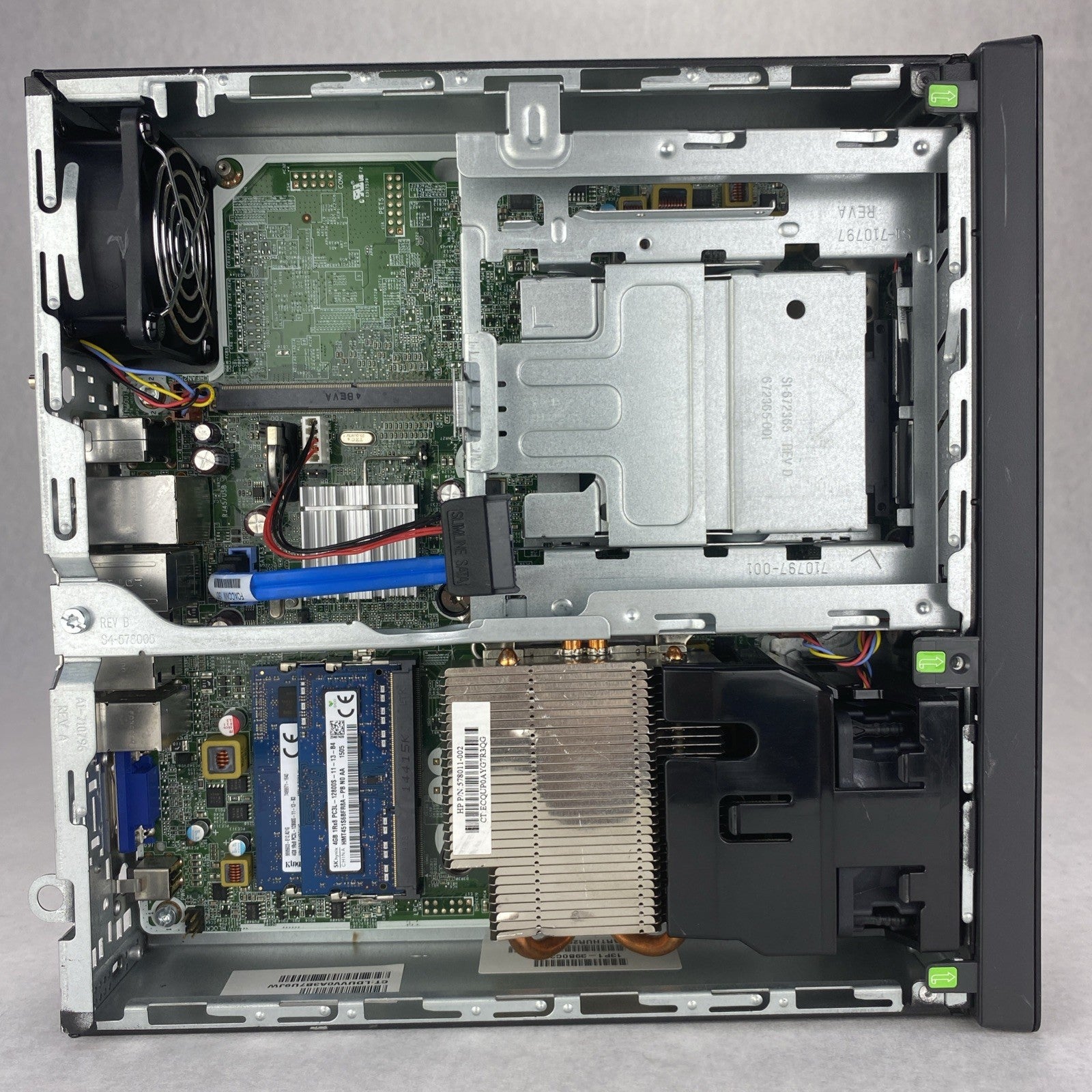 HP EliteDesk 800 G1 USDT Intel Core i5-4590s 3GHz 8GB RAM DVDRW No AC HDD No OS