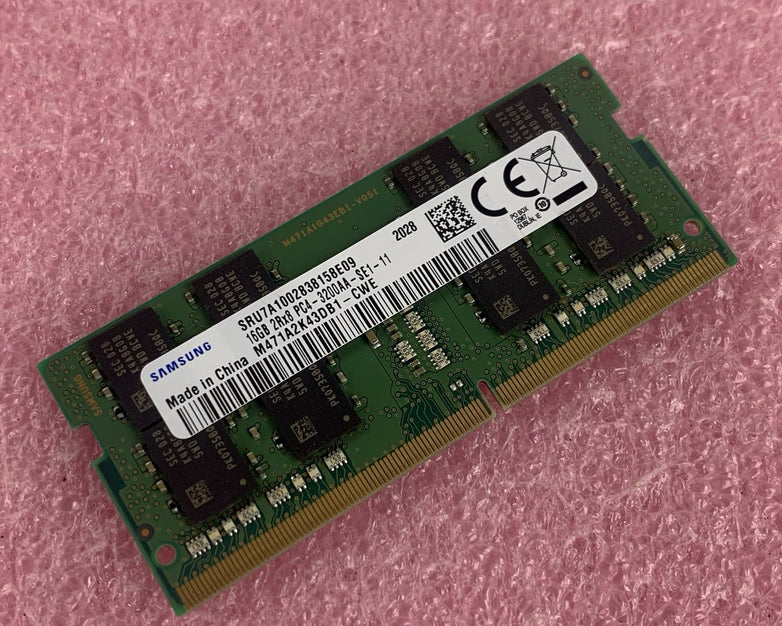 Samsung M471A2K43DB1-CWE 16 GB 2Rx8 PC4-3200AA Laptop Memory RAM