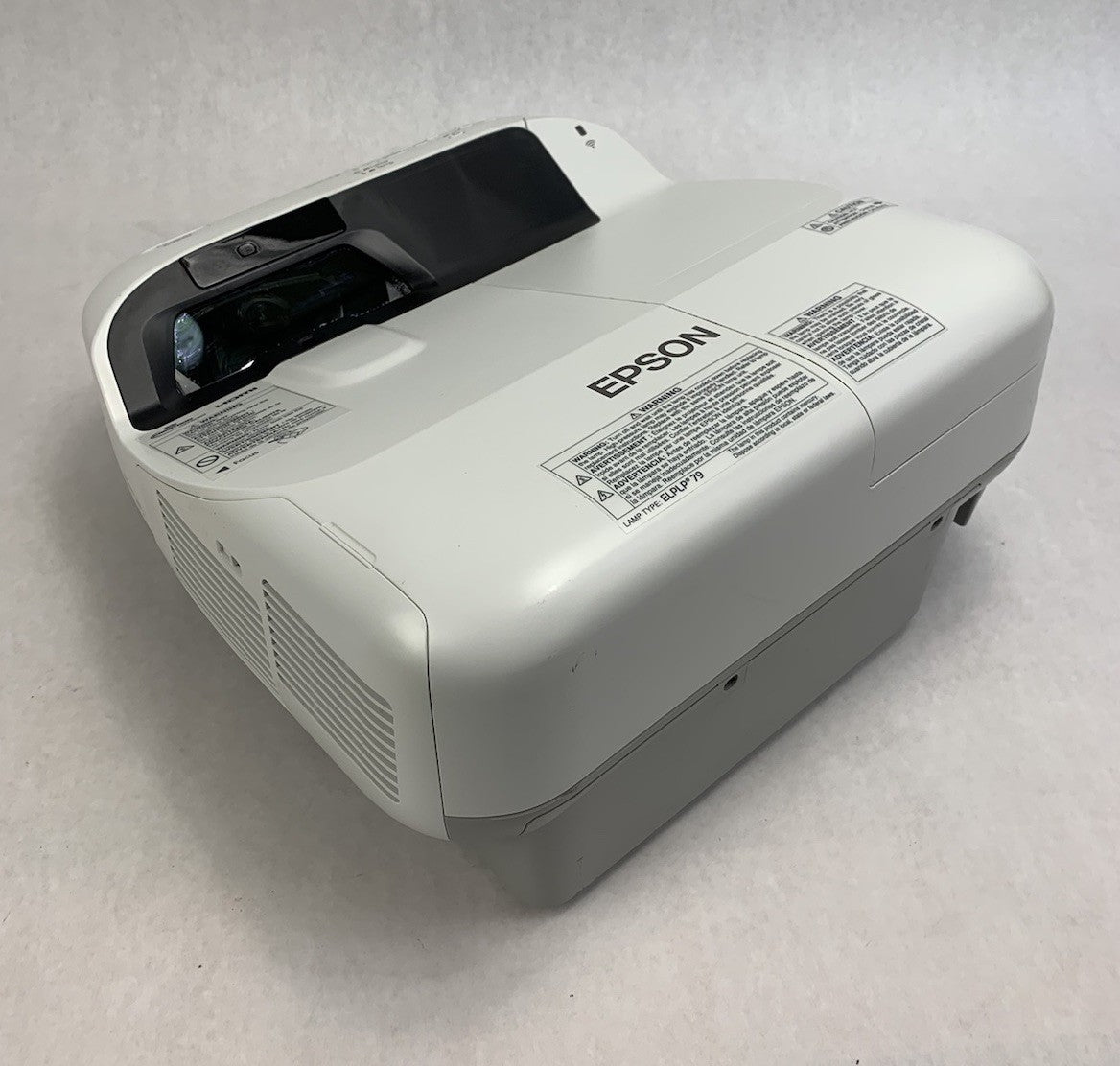 Epson H603A PowerLite 575W LCD Projector No Remote 2521 Lamp Hours