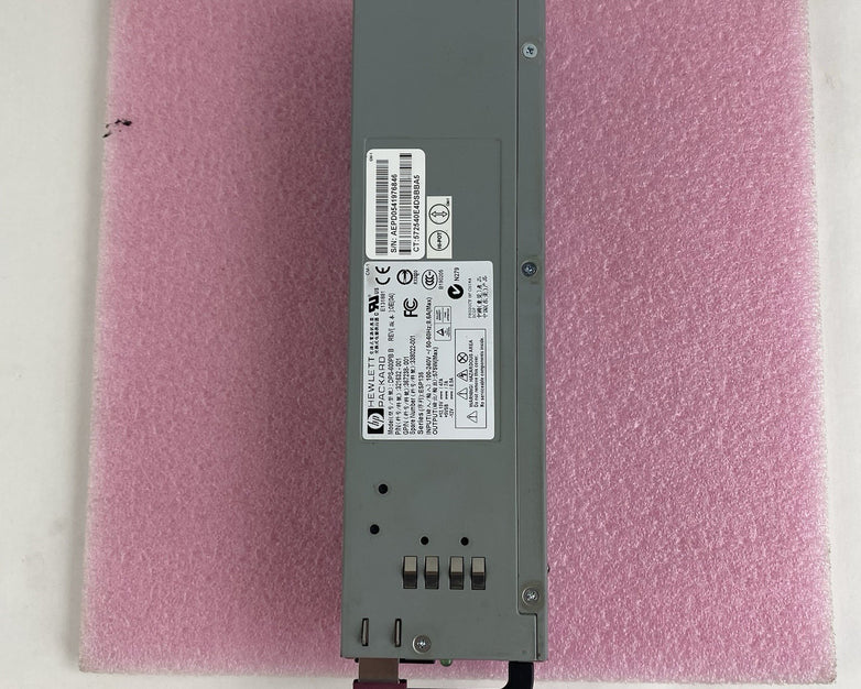 Hewlett Packard DPS-600PB B Power Supply No Power Cord Power Tested Lot of 2