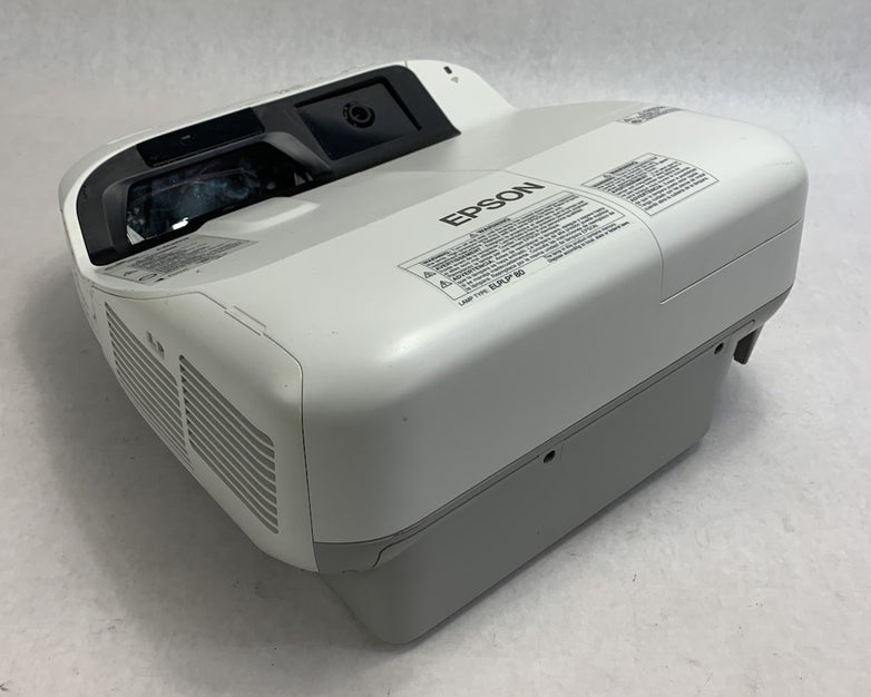 Epson BrightLink 595Wi H599A LCD Projector 14 Lamp Hours - No Remote Loud Fan