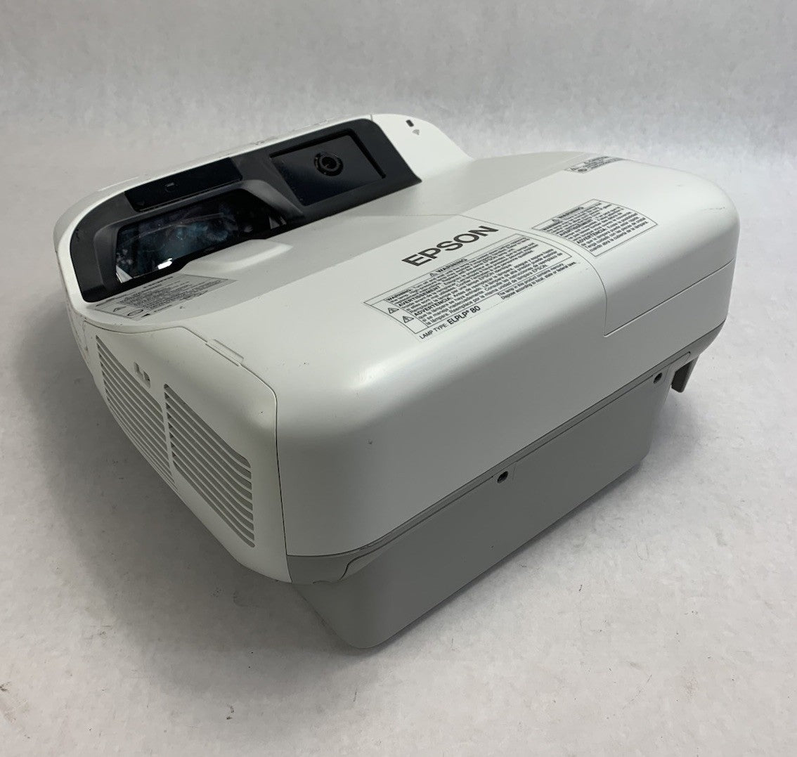 Epson BrightLink 595Wi H599A LCD Projector 14 Lamp Hours - No Remote Loud Fan0
