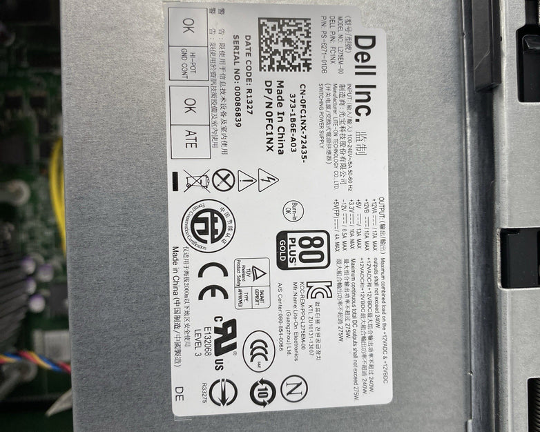 Dell OptiPlex 3010 MT Intel Core i5-3470 3.20GHz 8GB RAM No HDD No OS