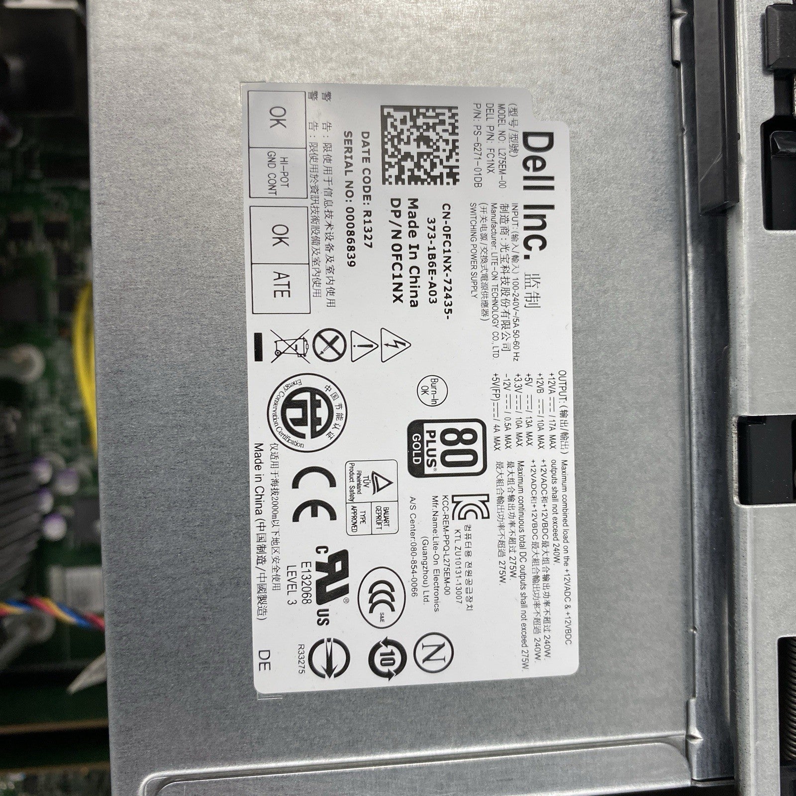 Dell OptiPlex 3010 MT Intel Core i5-3470 3.20GHz 8GB RAM No HDD No OS