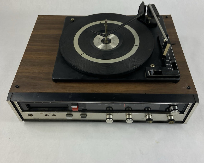 Sears 400.91712 700 AM/FM Stereo 8 Track Turntable Music System