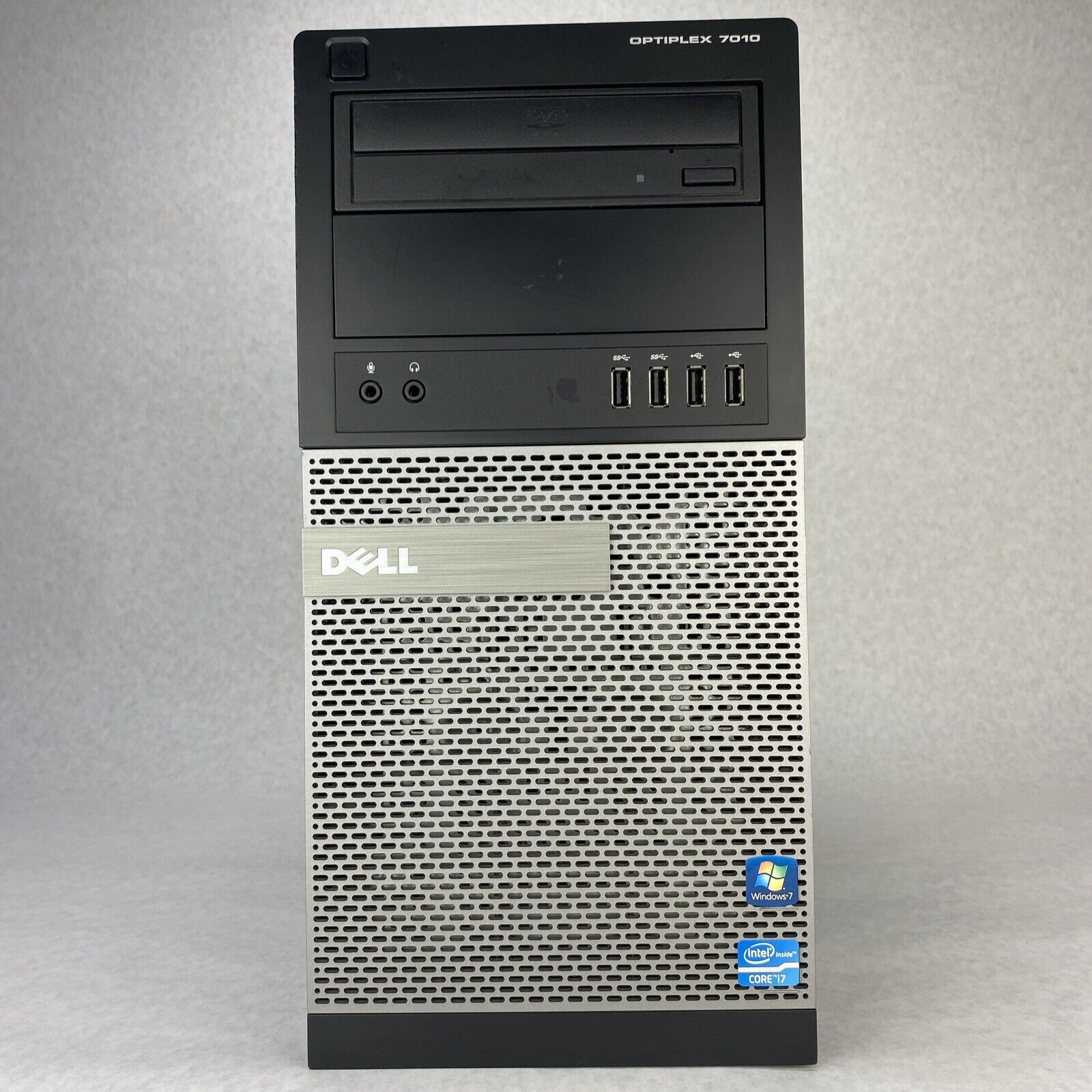 Dell Optiplex 7010 MT Intel Quad Core i7-3770 3.40GHz CPU 4GB RAM No COA HDD OS