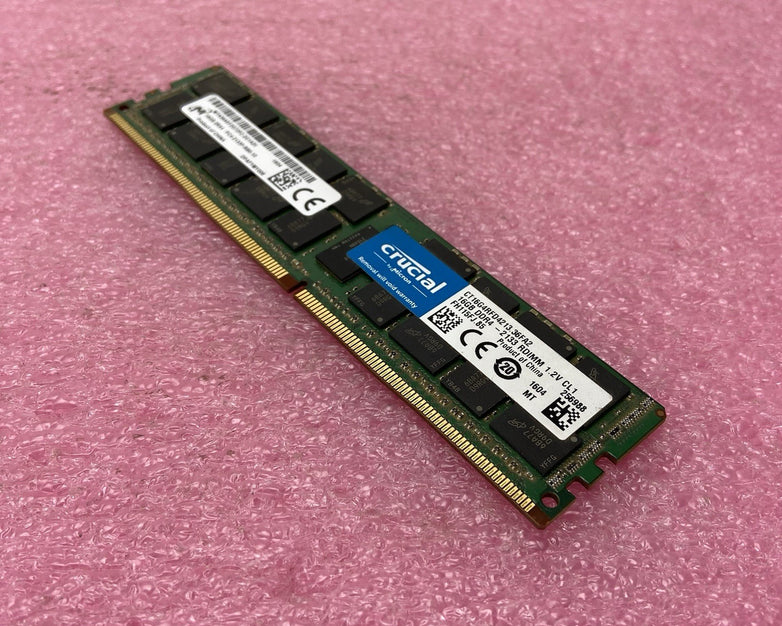 Crucial Micron 16GB 2Rx4 PC4-2133P MTA36ASF2G72PZ-2G1A2II RAM Memory