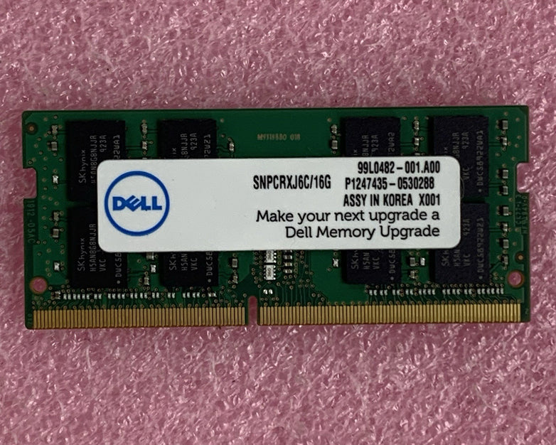 SK Hynix HMA82GS6JJR8N-VK 16 GB DDR4 SODIMM 2666 MHz Laptop  Memory  Ram