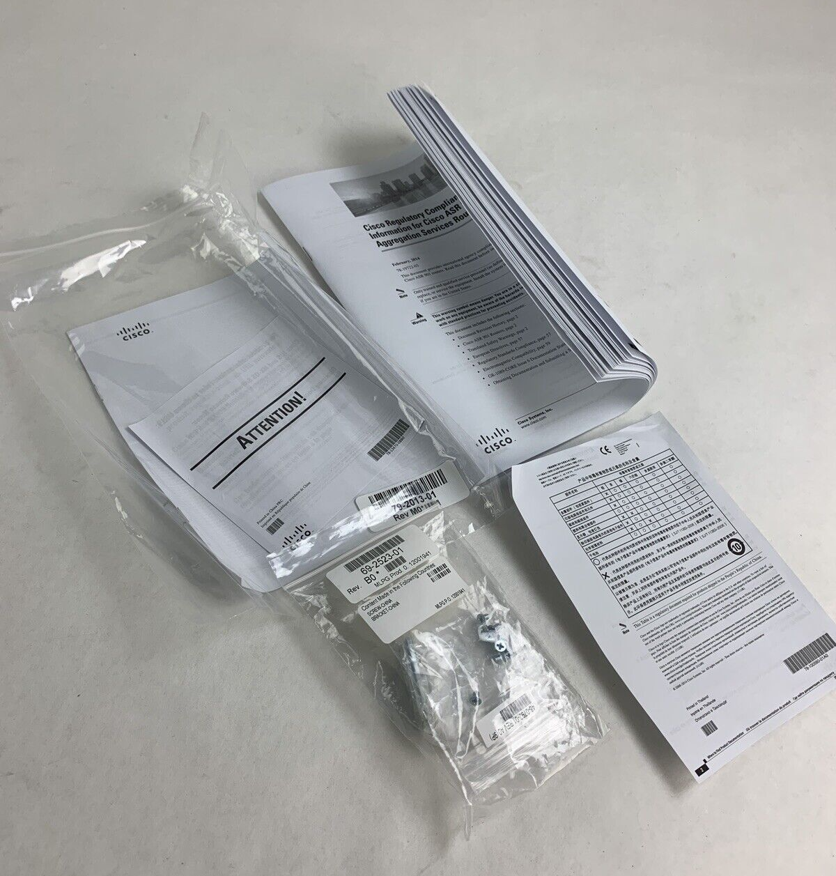 Cisco A901-4C-F-D 8-Port Ethernet Services ASR 901 Series Router Box Opened