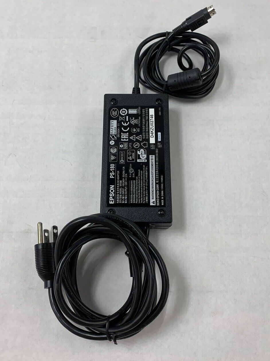 Epson PS-180 M159B 50W AC Adapter (Lot of 2)