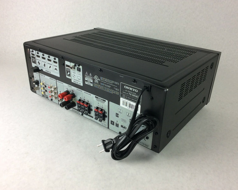 Onkyo TX-SR383 AV Surround Sound Receiver Parts or Repair