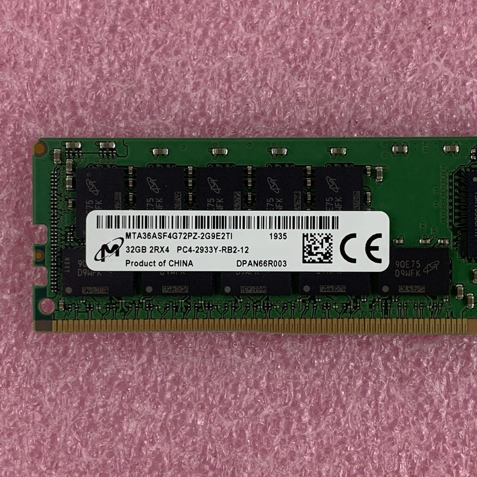 Micron MTA36ASF4G72PZ-2G9E2TI 32 GB DDR4 Server PC4-23400 DDR4 Server Memory RAM2