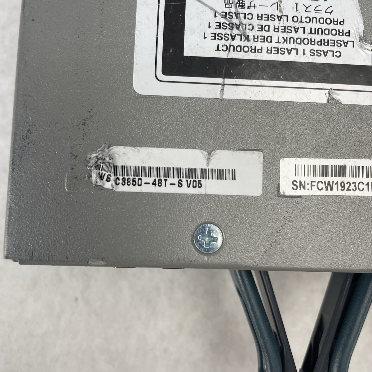 Cisco Catalyst WS-C3850-48T-S 48 Port 1X PSU Tested Reset11
