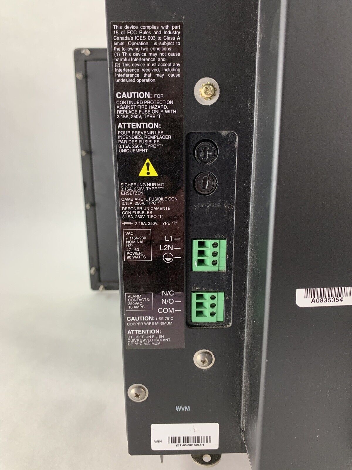 Allen-Bradley Panel View 1400E 2711E-K14C6 Monitor Bad Screen Parts and Repair